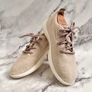ALLBIRDS Wool Runners White Kotare Beige/Ivory/Powder Pink/Sand Sneakers WR 8